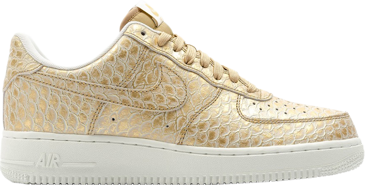 Size 9- Nike Air Force 1 Low '07 LV8 Gold (718152-700)