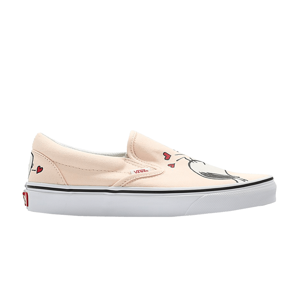 peanuts vans slip ons