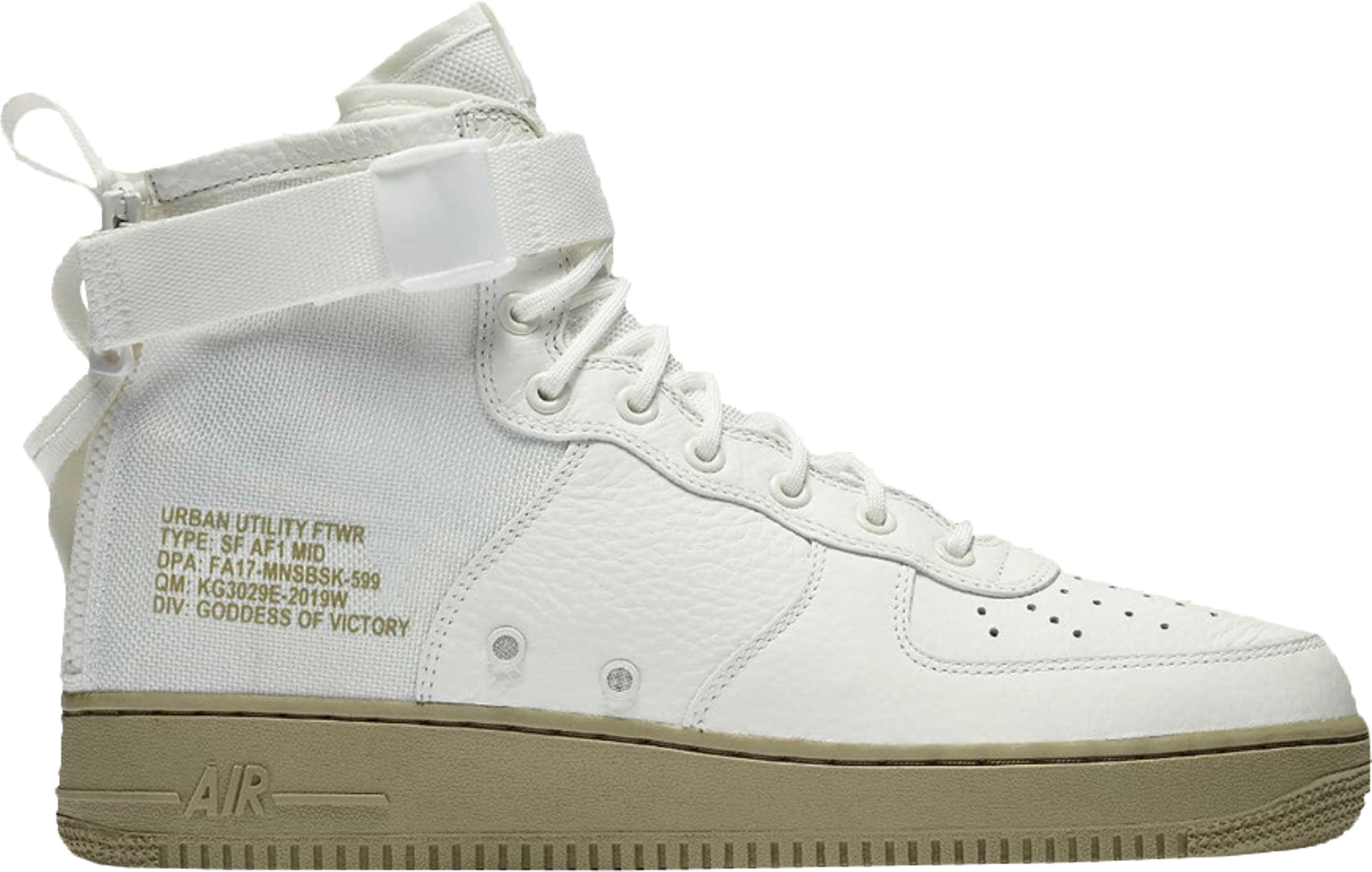 Buy SF Air Force 1 Mid 'Olive Ivory' - 917753 101 | GOAT