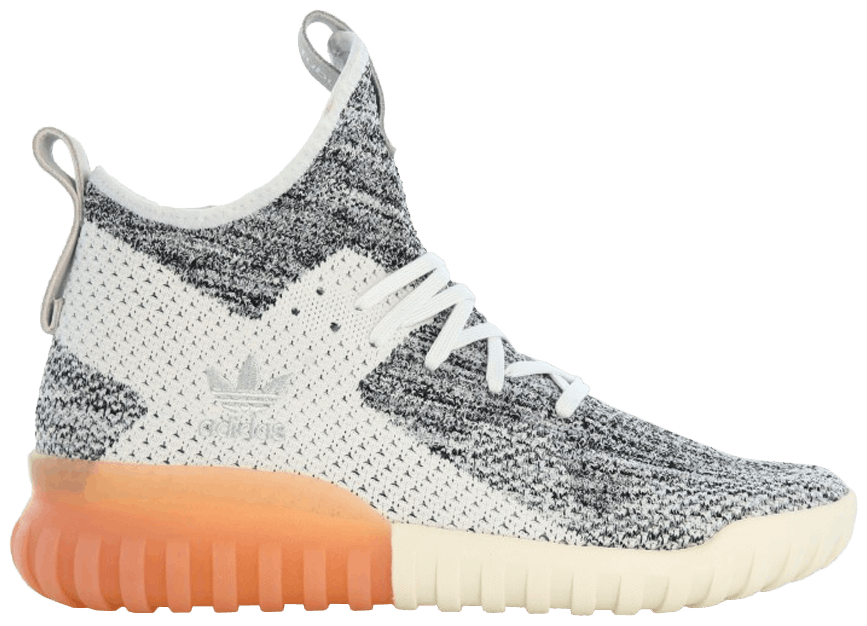 tubular x primeknit shoes white