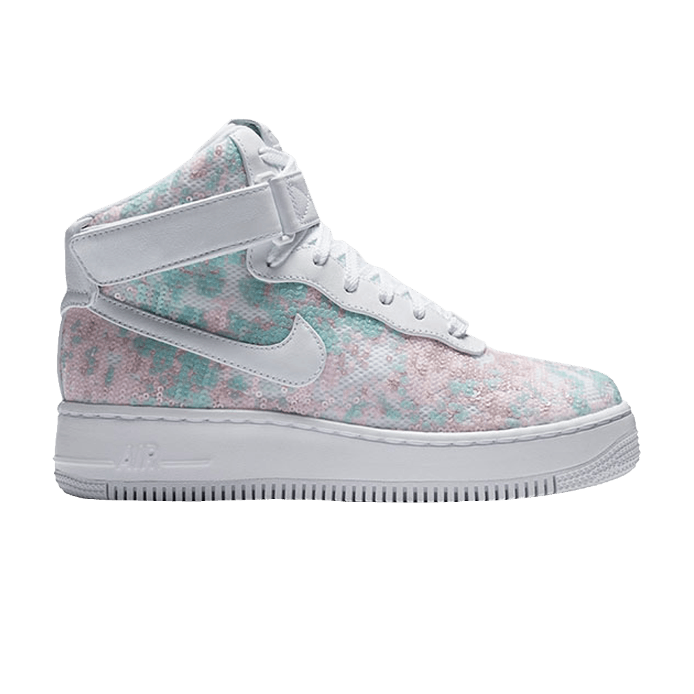 Wmns Air Force 1 Upstep Hi LX 'Sequin Fabric' | GOAT