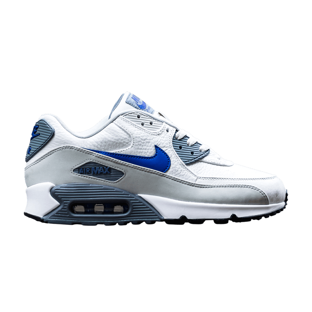 Nike air max 90 leather tumbled grey clearance