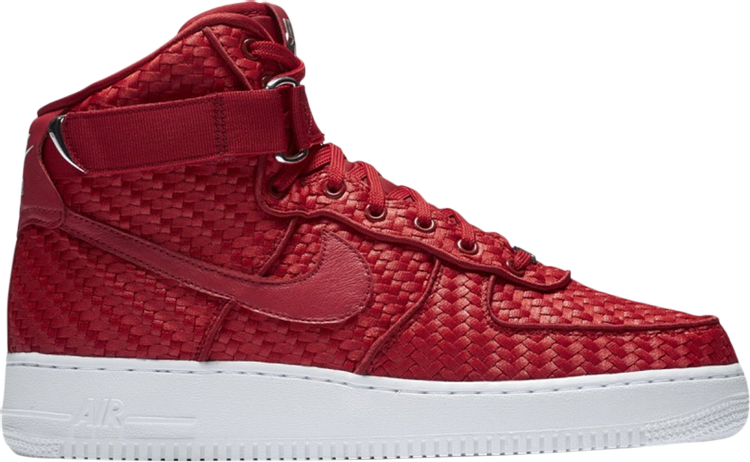 Nike Air Force 1 High '07 LV8 Men's Shoes Sail/Midnight Navy/Gym Red  ar5395-100