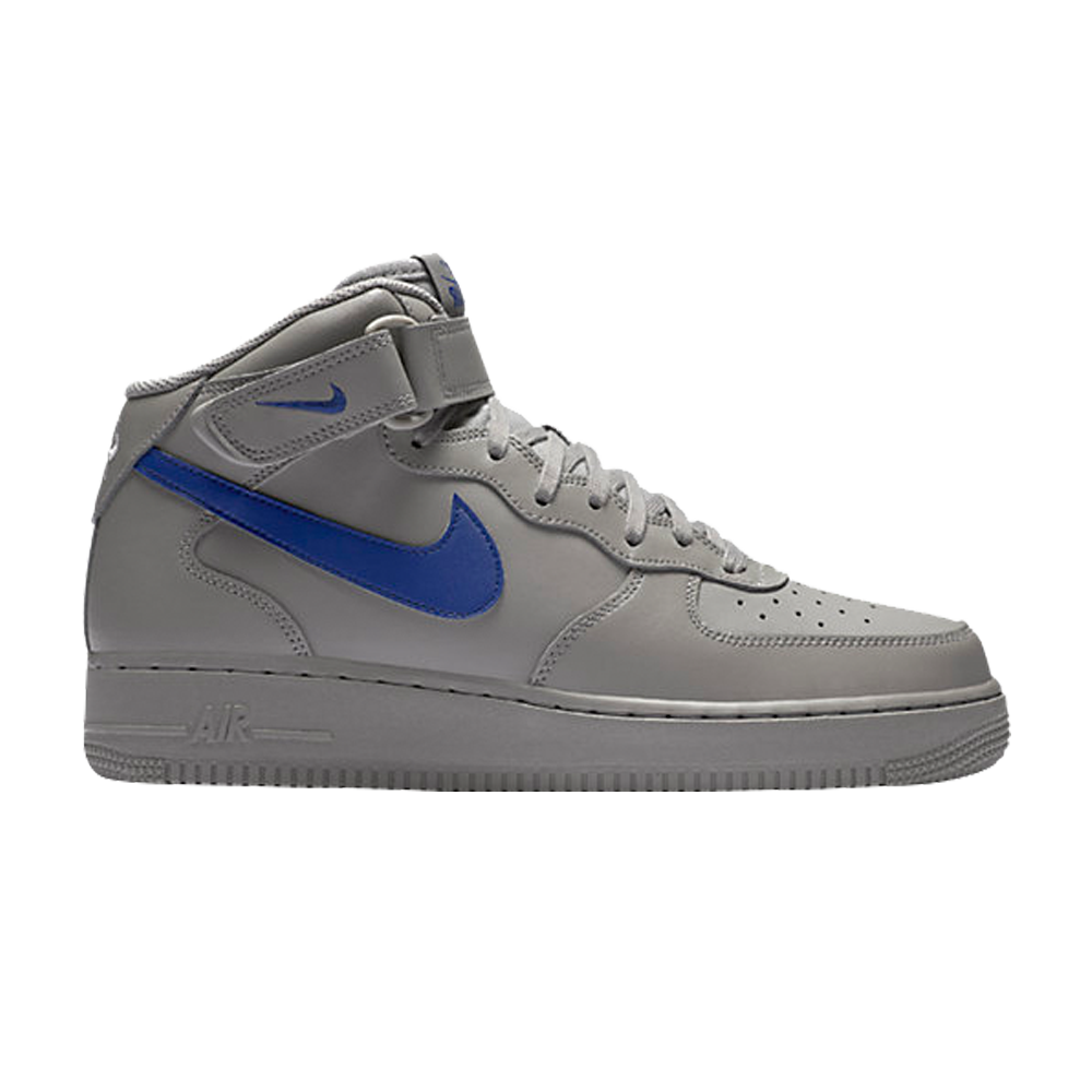 air force 1 mid blue grey