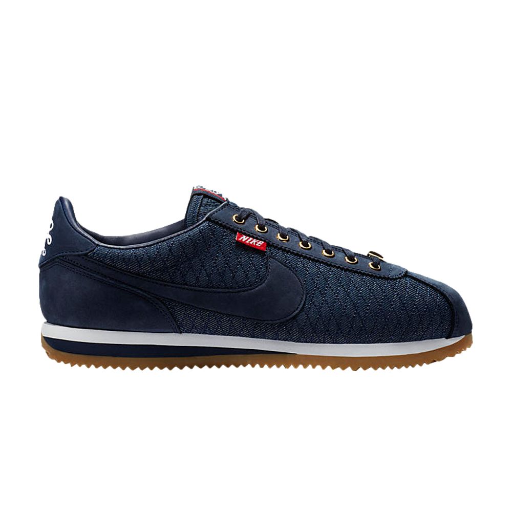 Mister Cartoon x Nike Cortez 'Obsidian' | Blue | Men's Size 9.5 - AA4875-400