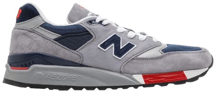 New balance ☆ made in USA M998GNR グレー×ネイビー×レッド Buy 998 Made in USA 'Grey Navy Red' - M998GNR | GOAT