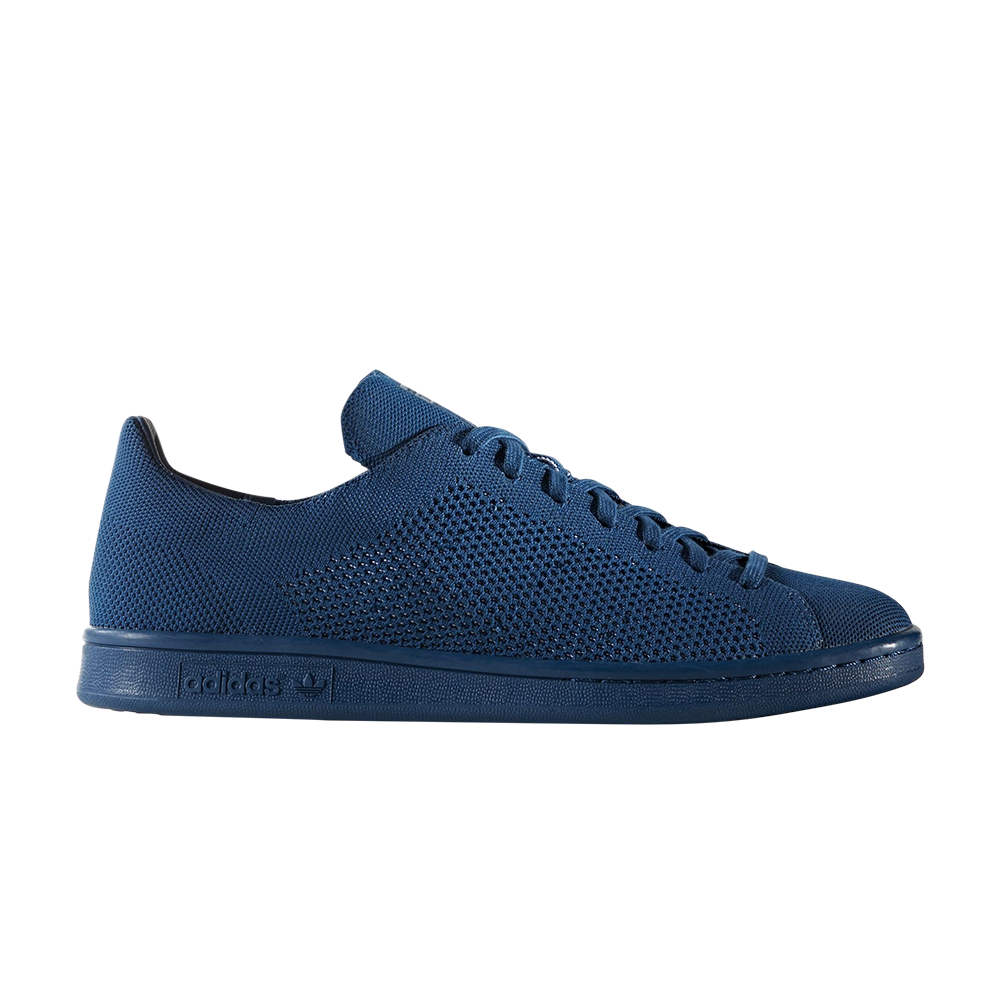 Pre-owned Adidas Originals Stan Smith Primeknit 'tech Steel' In Blue