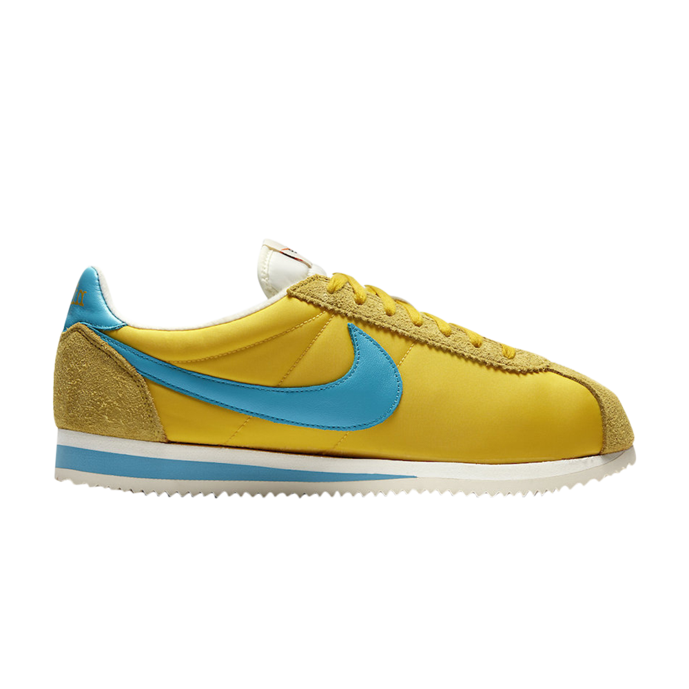 Pre-owned Nike Kenny Moore X Classic Cortez Nylon Qs 'tour Yellow'