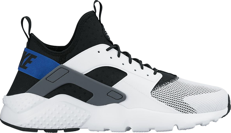 Nike Air Huarache Run Ultra Wolf Grey Royal Blue Black 819685-400 Men's  Size 12