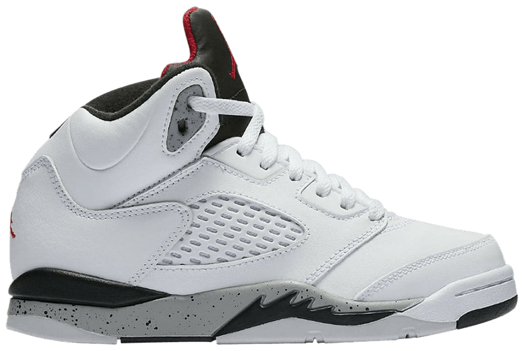 Buy Air Jordan 5 Retro PS 'White Cement' - 440889 104 | GOAT Buy Air Jordan 5 Retro PS 'White Cement' - 440889 104 | GOAT