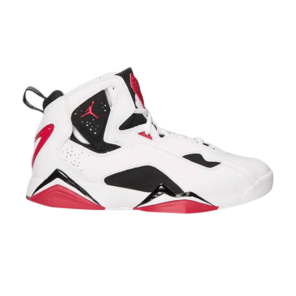 true flight jordans red and white