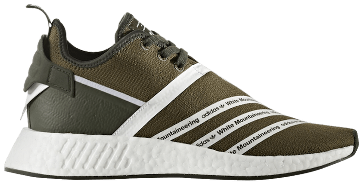 Buy White Mountaineering x NMD R2 Primeknit Olive Sample CG3649 S GOAT CA