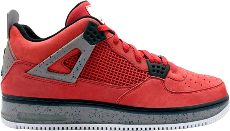 Buy Air Jordan Fusion 4 Premier 'Varsity Red Cement' - 384393 601 