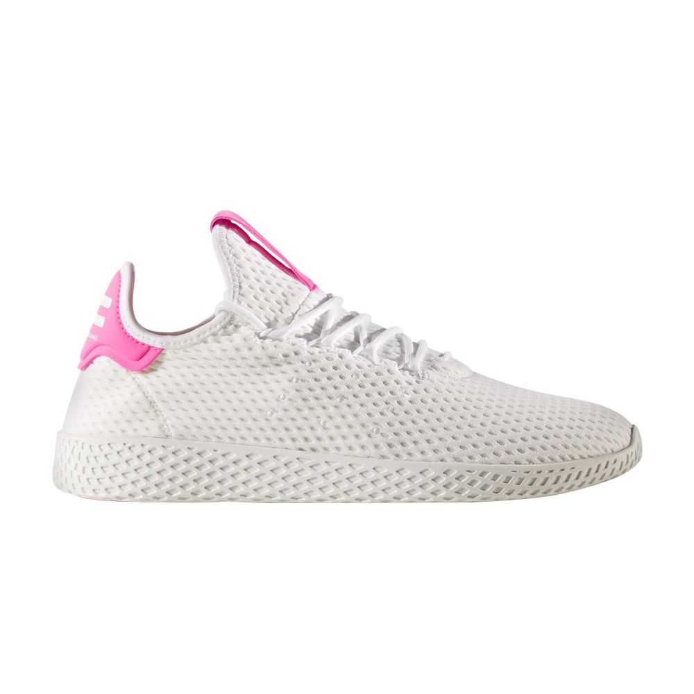 adidas Pharrell x Tennis Hu 'White Pink' | Men's Size 4.5