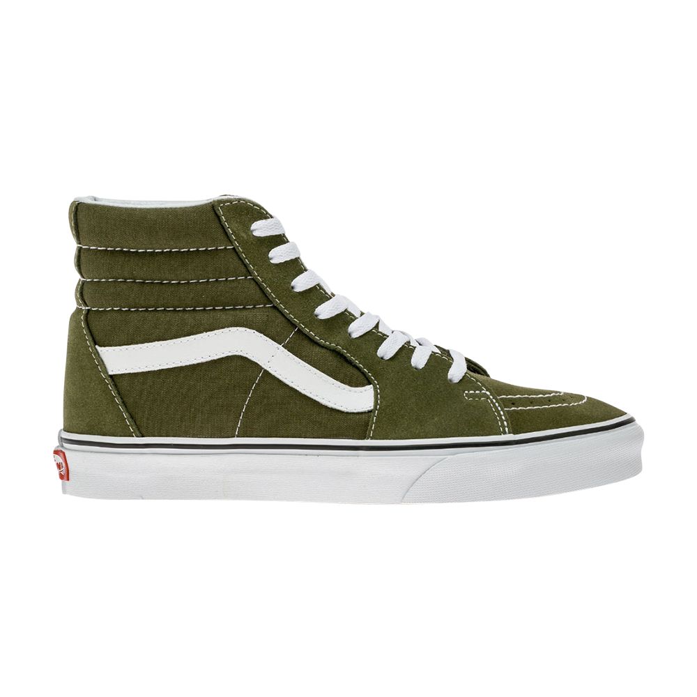 Pre owned Vans Sk8 hi winter Moss In Green ModeSens