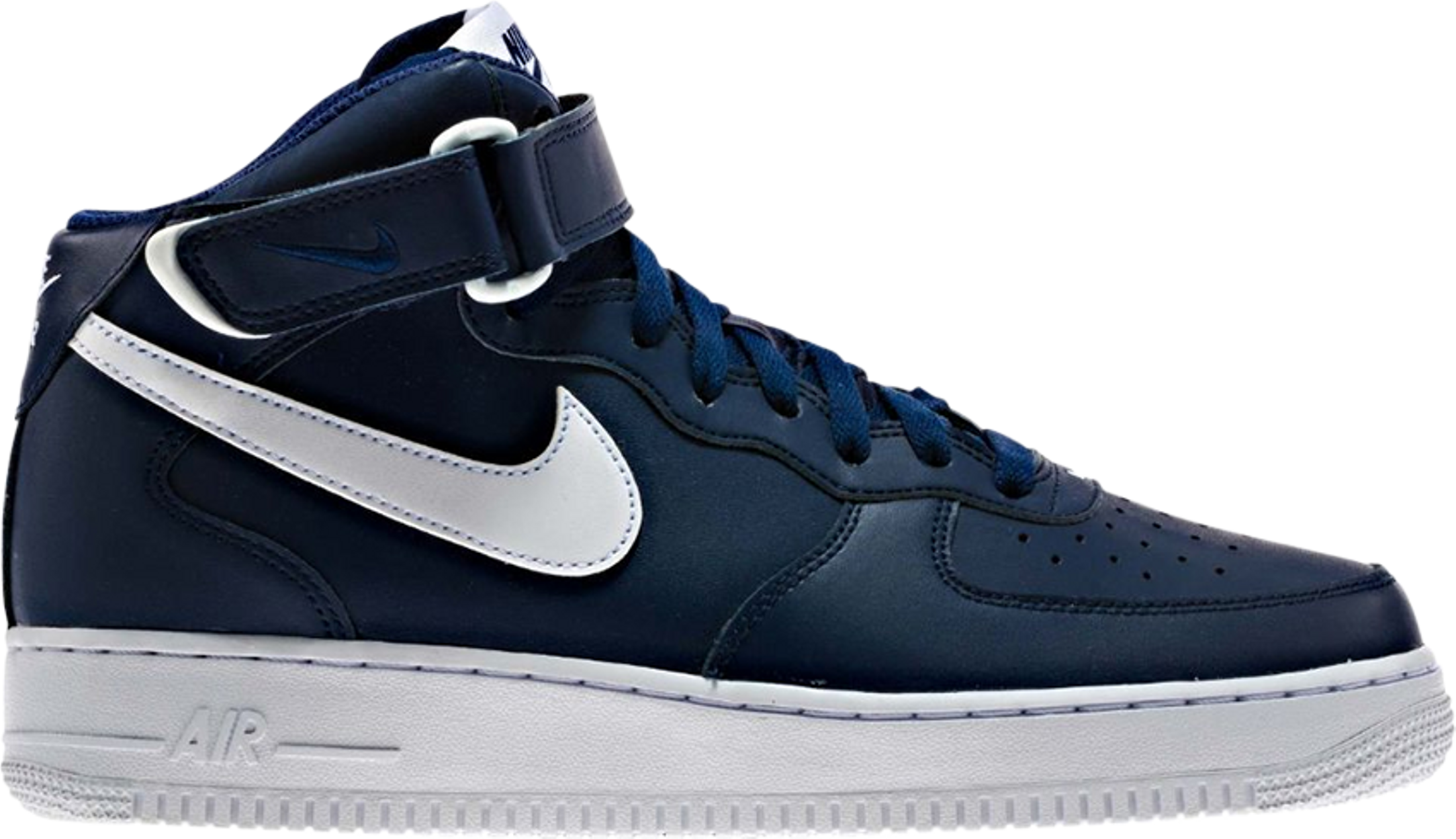 Buy Air Force 1 Mid '07 'Midnight Navy Blue' 315123 407 GOAT