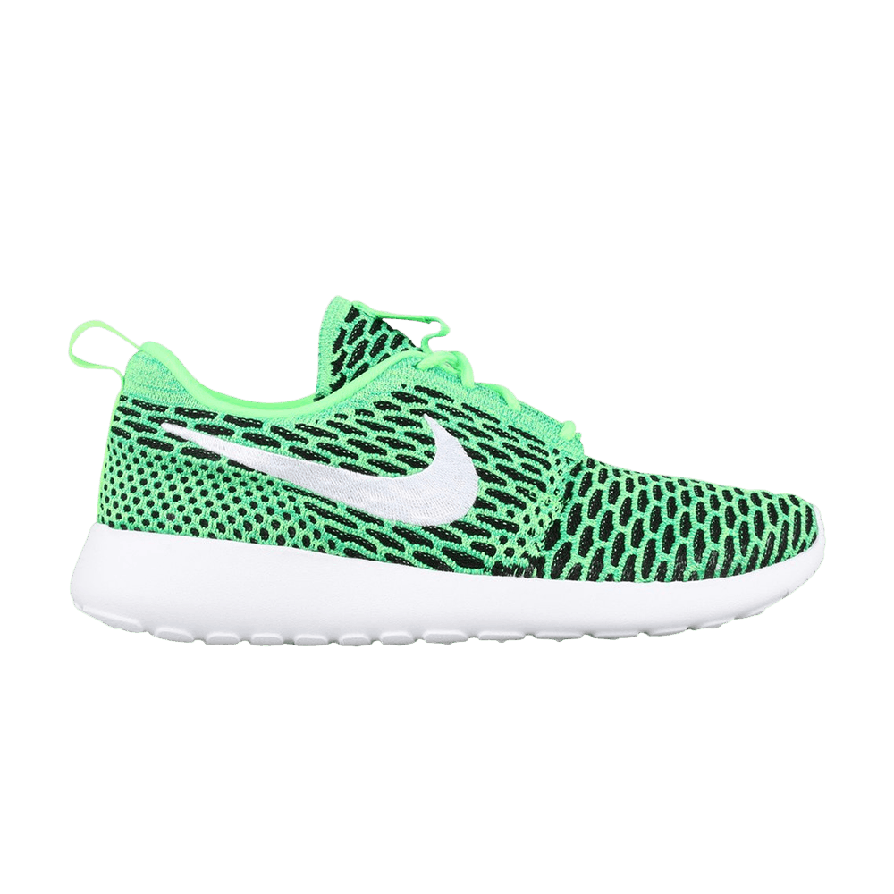 nike roshe flyknit green