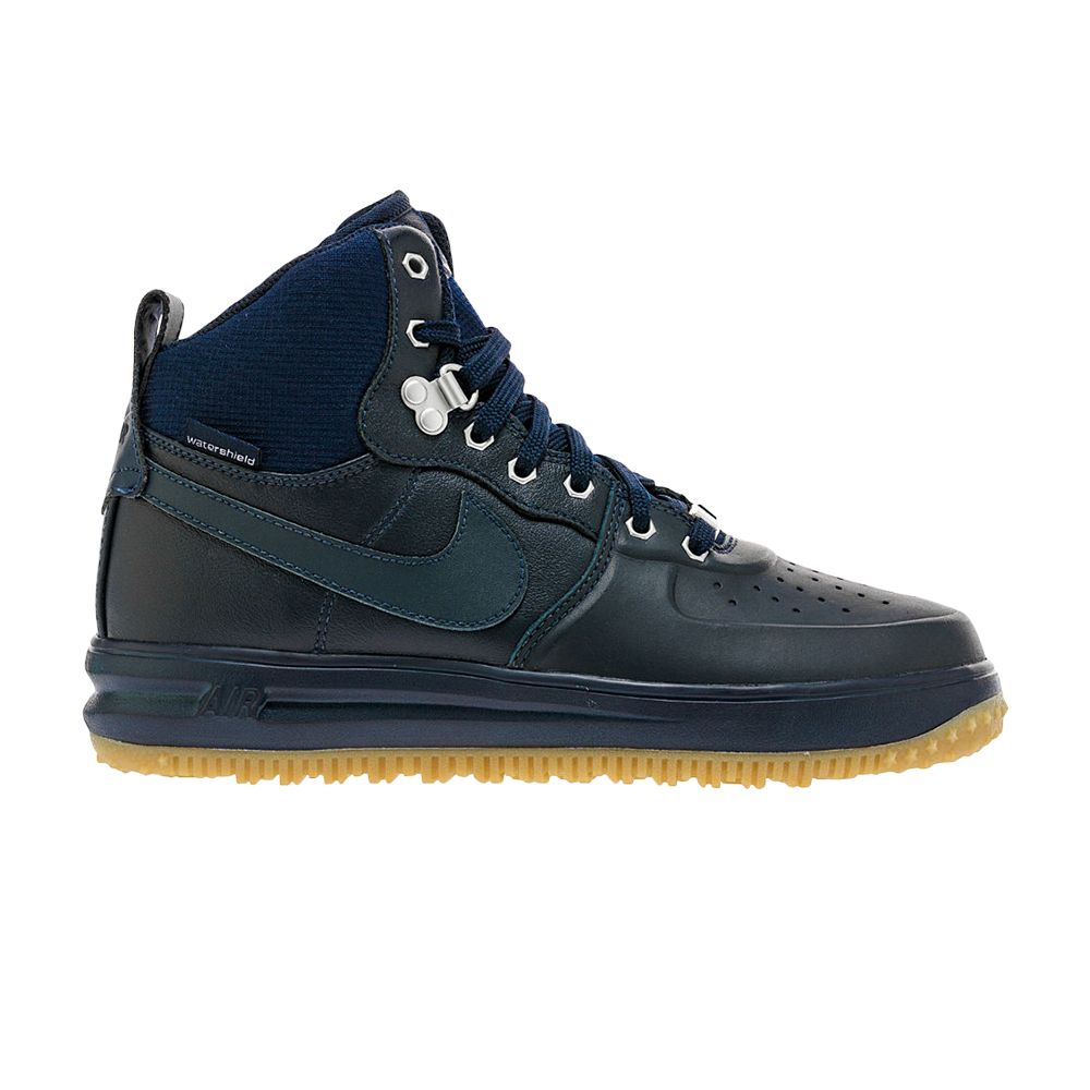 Nike Lunar Force 1 Sneakerboot GS 'Dark Obsidian' | Blue | Kid's Size 4 - 706803-401