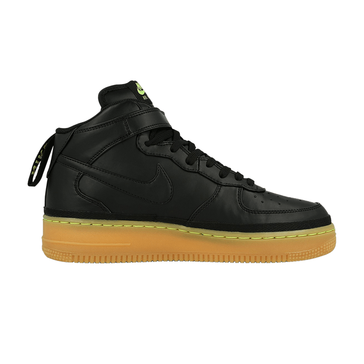 Buy Air Force 1 Mid LV8 GS Black Gum Volt 820342 004 GOAT