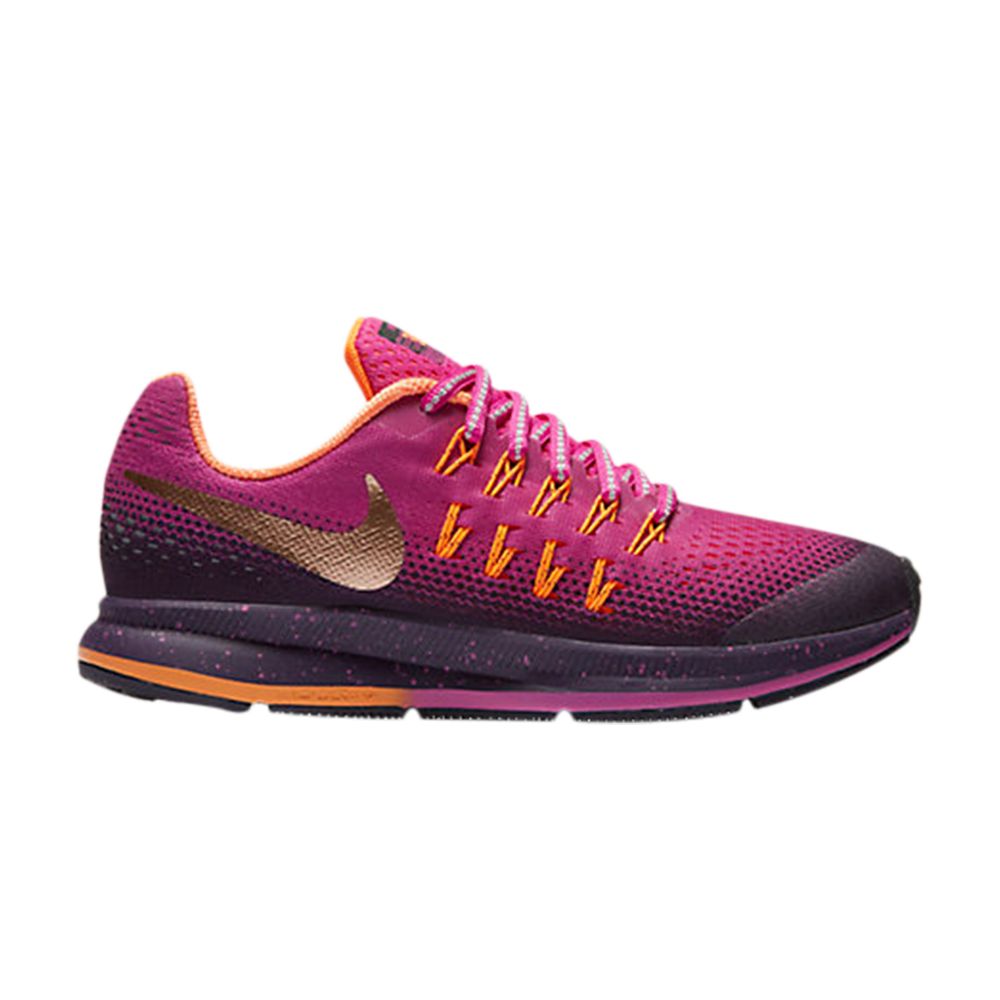Nike Air Zoom Pegasus 33 Shield GS | Pink | Kid's Size 6.5