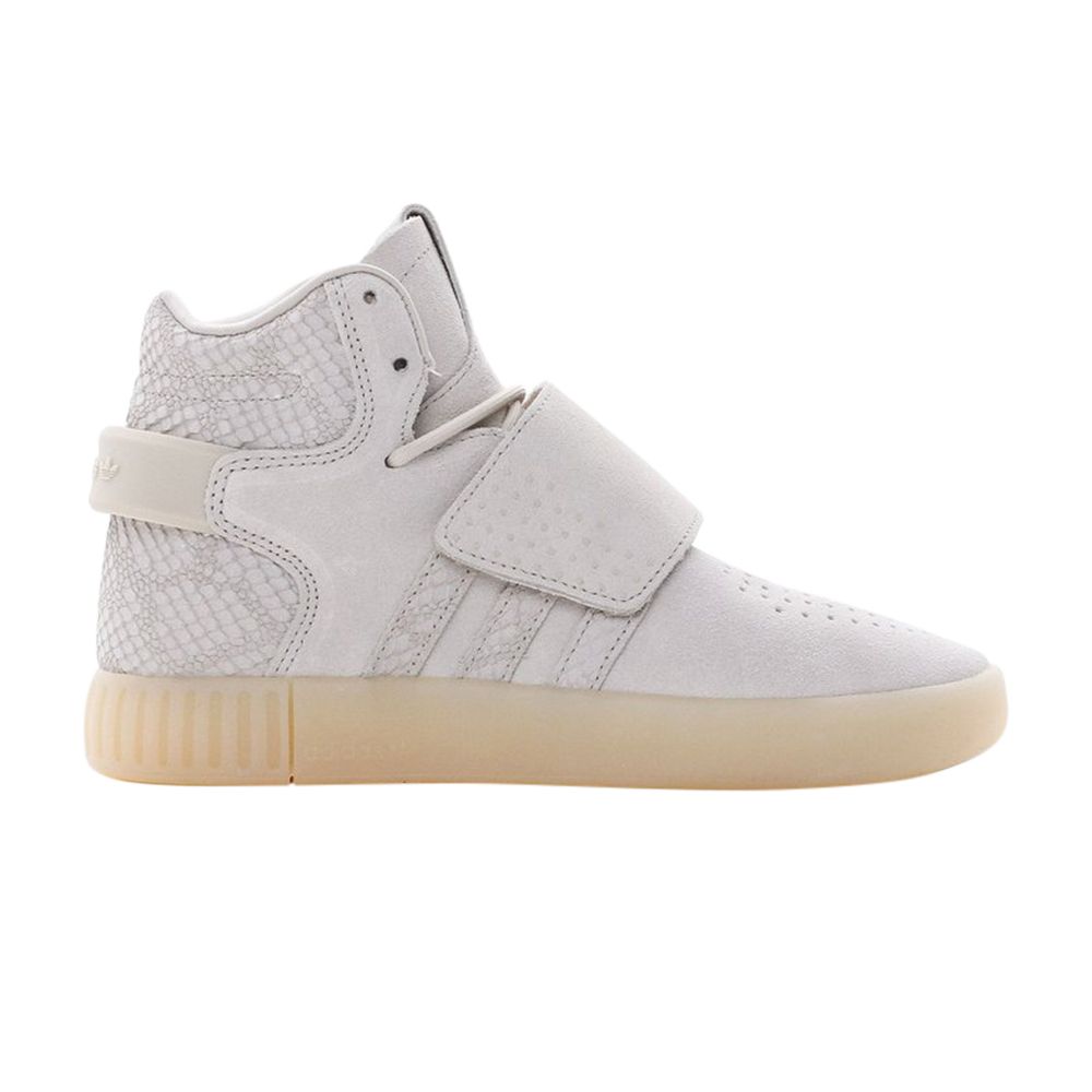 adidas Tubular Invader Strap J | Grey | Men's Size 4 - BB0391