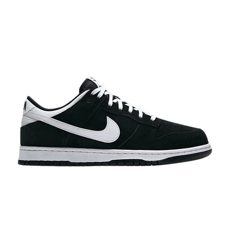 Buy Dunk Low Black White Heel 904234 001 GOAT CA