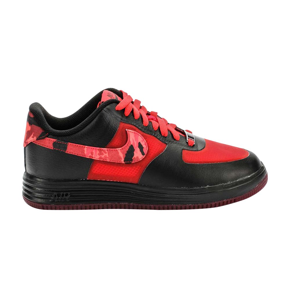 Nike Lunar Force 1 Fuse Leather | Black | Men's Size 12 - 599839-600