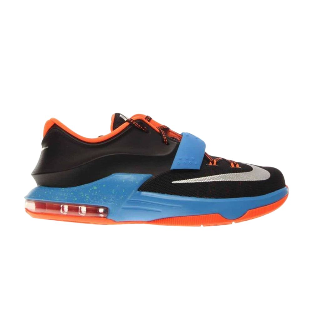 Nike KD 7 GS 'On The Road' | Black | Kid's Size 7 - 669942-002
