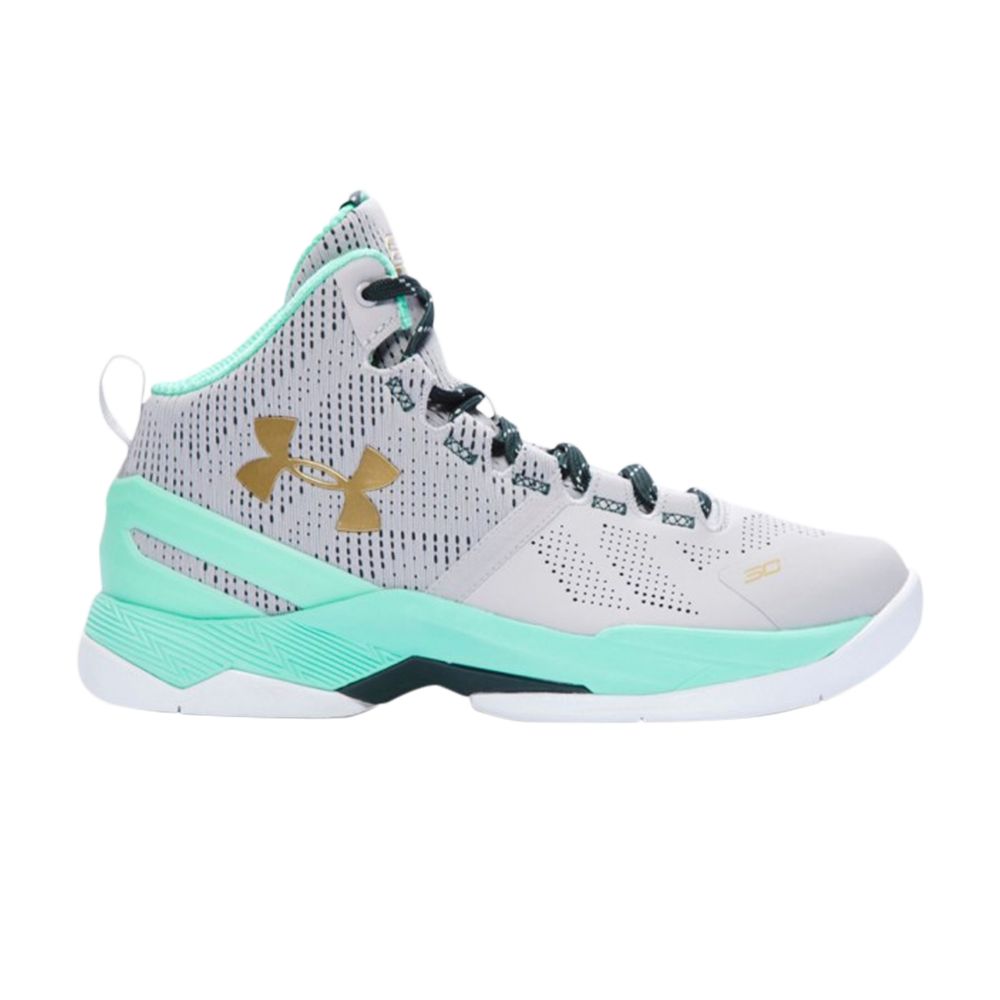 Pre-owned Under Armour Curry 2 Gs 'easter' | Grey | Kid's Size 7