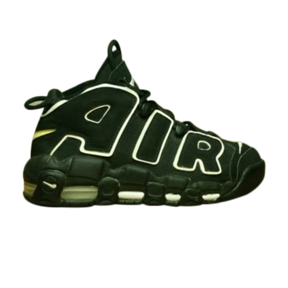 Nike Air More Uptempo GS | Black | Kid's Size 5.5 - 415082-001