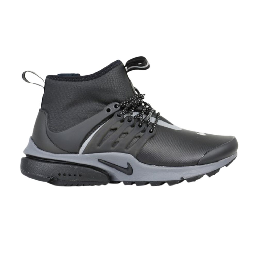 Pre-owned Nike Wmns Air Presto Mid Utility In Black