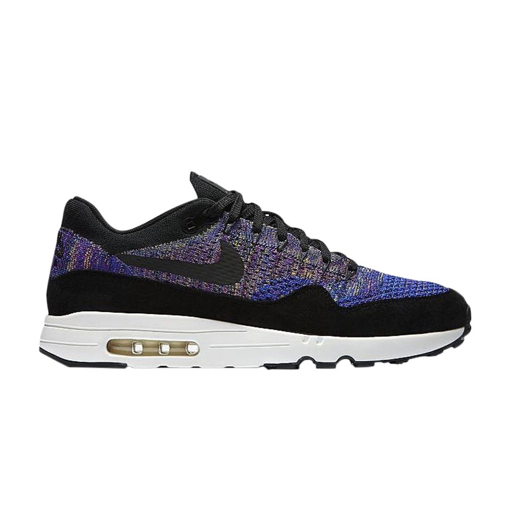Nike Air Max 1 Flyknit 'Vivld Purple Blue' | Multi-Color | Men's Size 10 - 876319-400