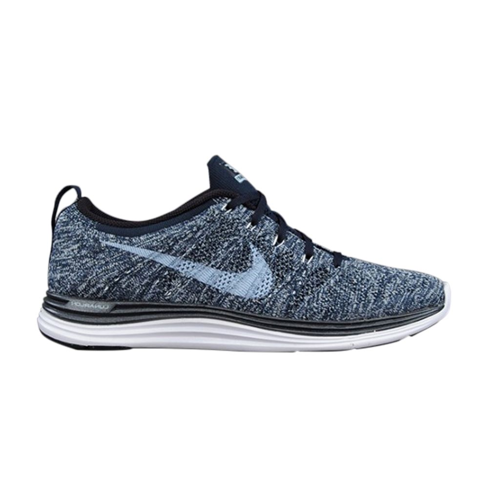 Nike Flyknit Lunar 1+ | Blue | Men's Size 11.5 - 554887-444