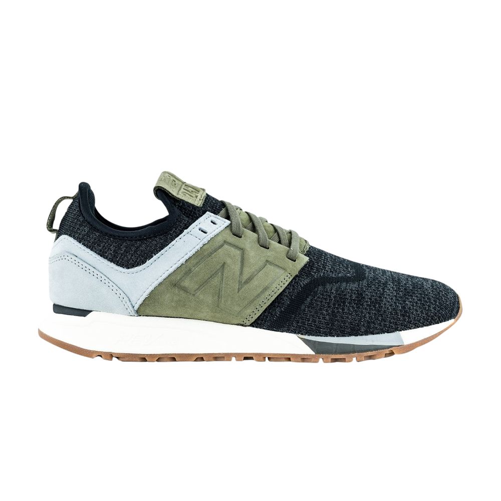 New Balance 247 Luxe Knit 'Tan Grey' | Green | Men's Size 11