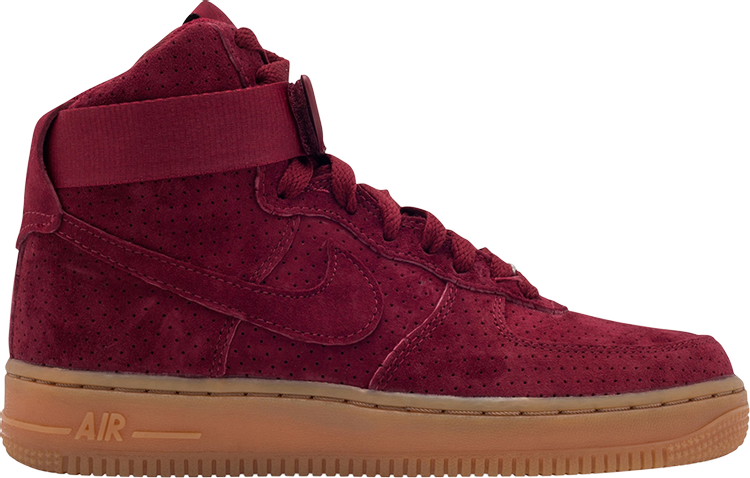 Autumn Vibes With The Nike Air Force 1 High Team Red