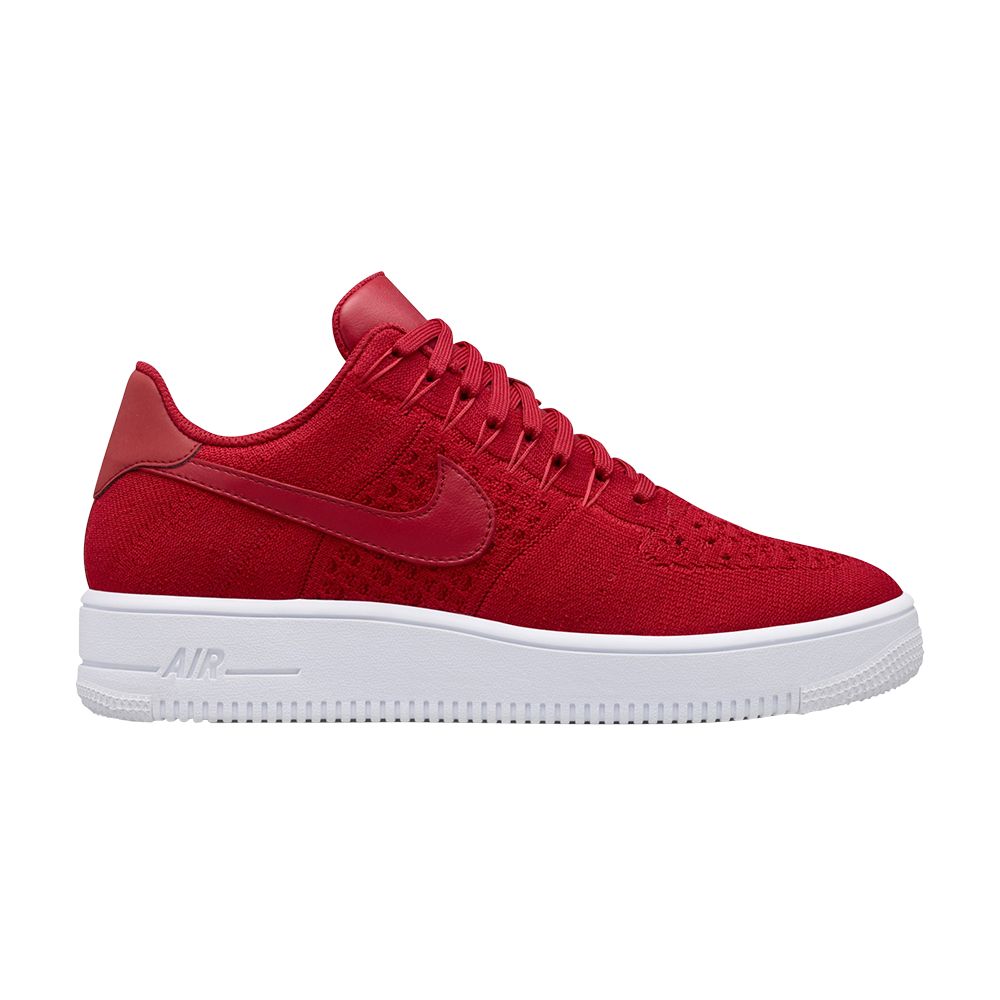 Nike NikeLab Air Force 1 Ultra Flyknit Low Premium | Red | Men's Size 10.5