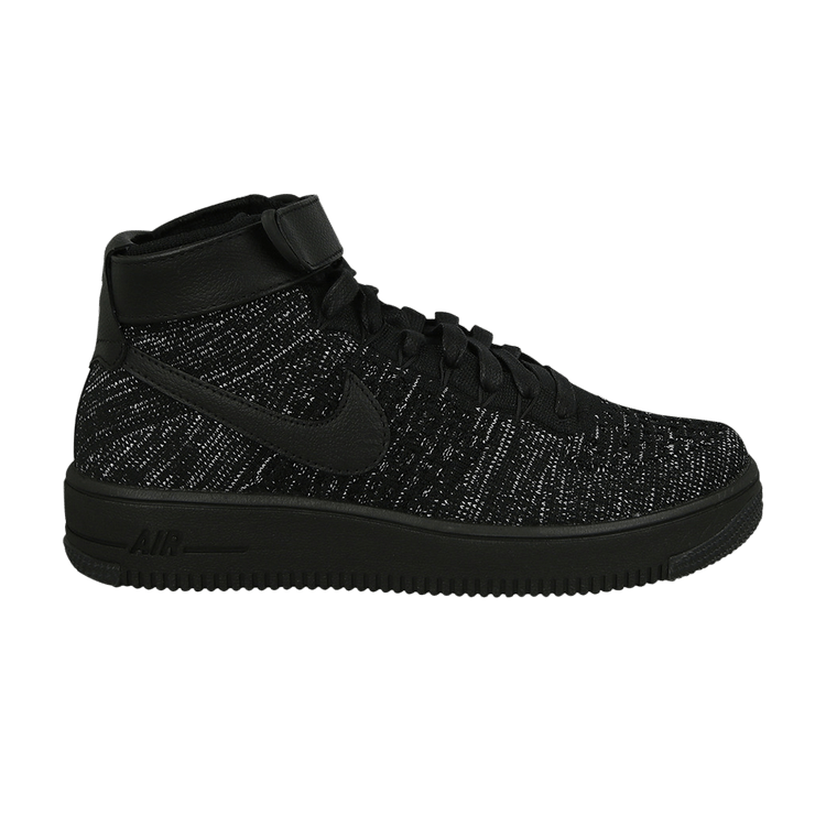 Nike air force flyknit schwarz online