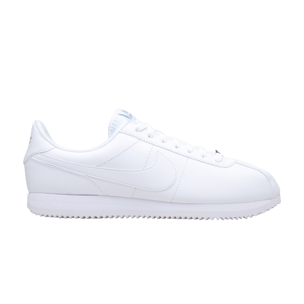 cortez basic leather white