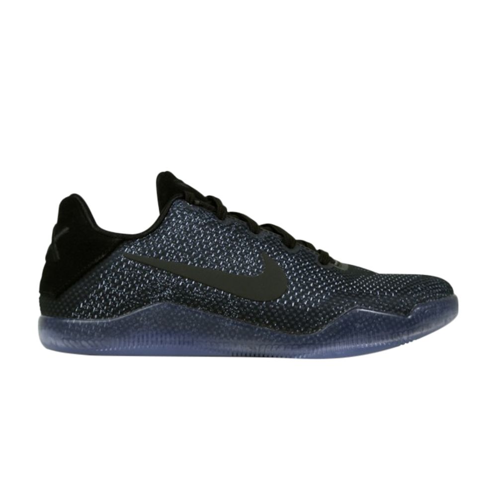 Pre-owned Nike Kobe 11 Elite Low Gs 'black Space' | Kid's Size 10.5