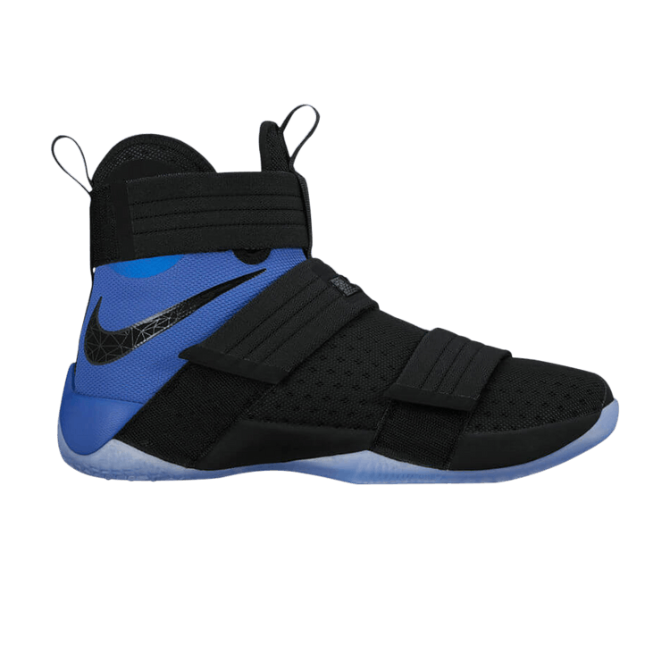 Buy LeBron Soldier 10 SFG Black Blue 844378 004 GOAT CA