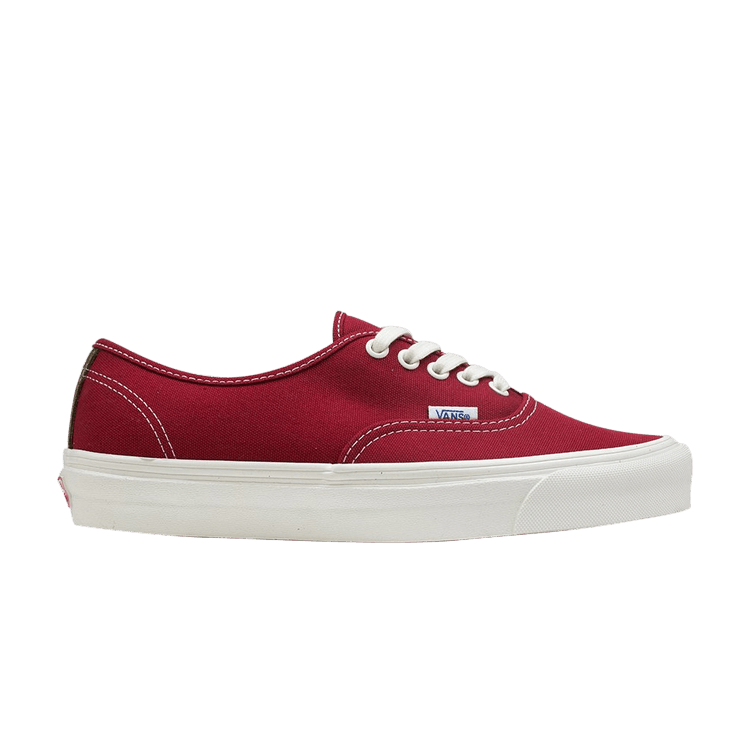Vans red og authentic lx sneakers on sale