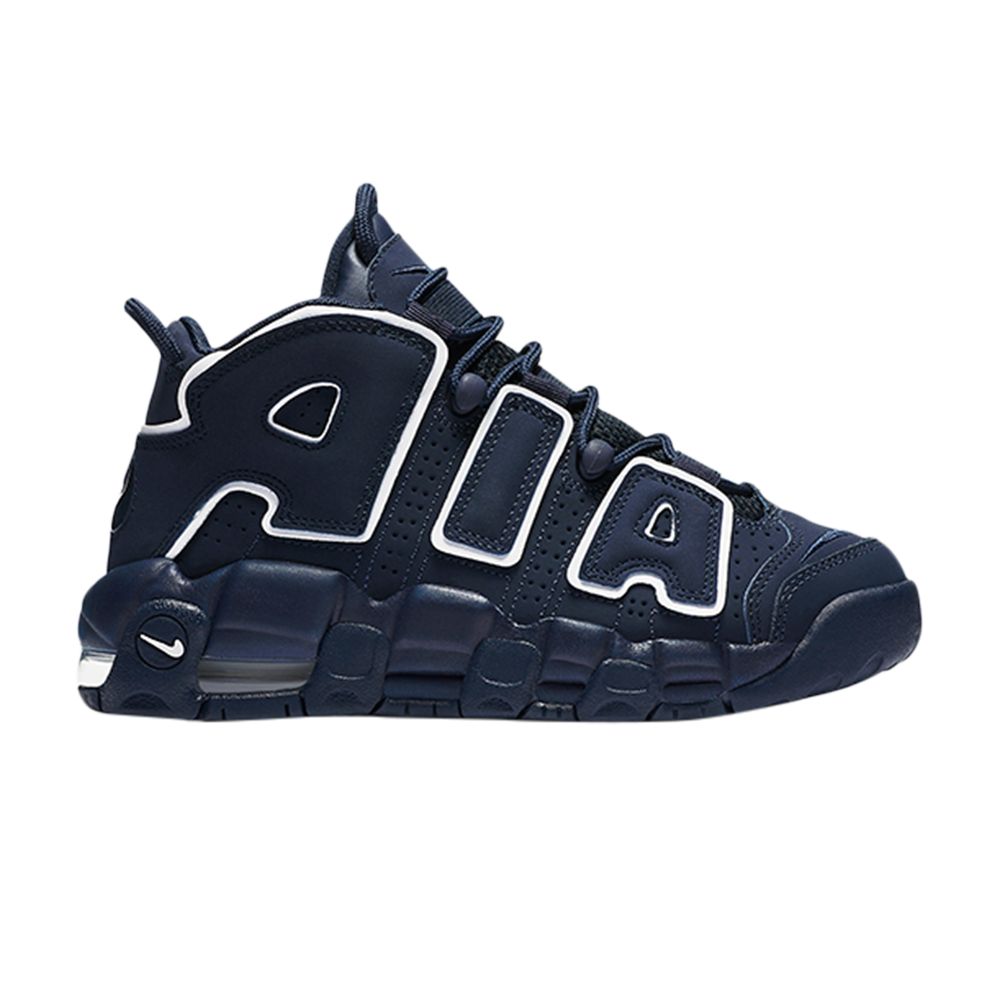 Nike Air More Uptempo GS 'Navy' | Blue | Kid's Size 5.5