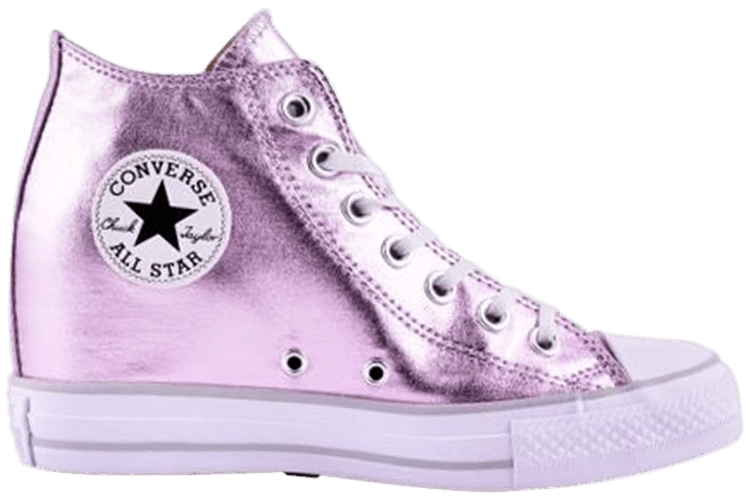 Converse Chuck Taylor All Star Lux Metallic Mid Purple