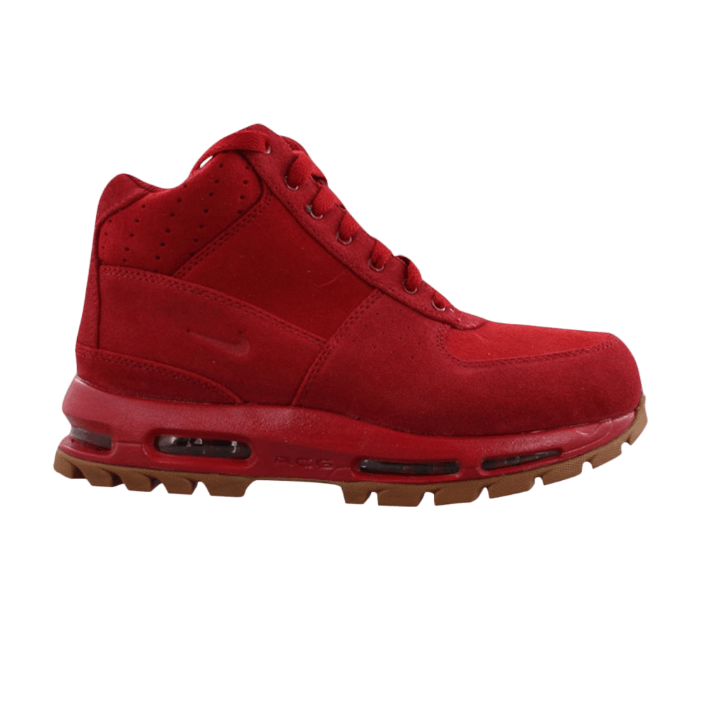 red nike acg boots