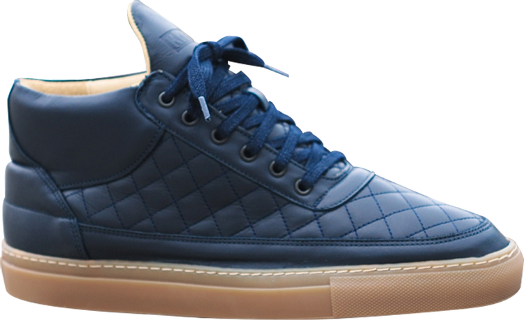 Ronnie Fieg x Filling Pieces Mid Top 'Quilted Navy'