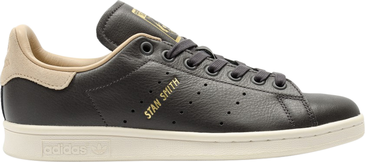 Adidas Stan Smith BB5164 Women's Black Gold Leather Upper