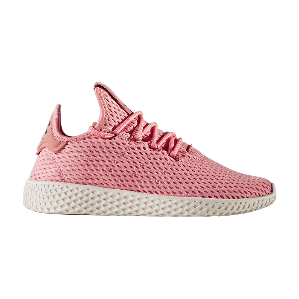 Pre-owned Adidas Originals Adidas Pharrell X Tennis Hu J 'tactile Rose' | Pink | Kid's Size 5.5