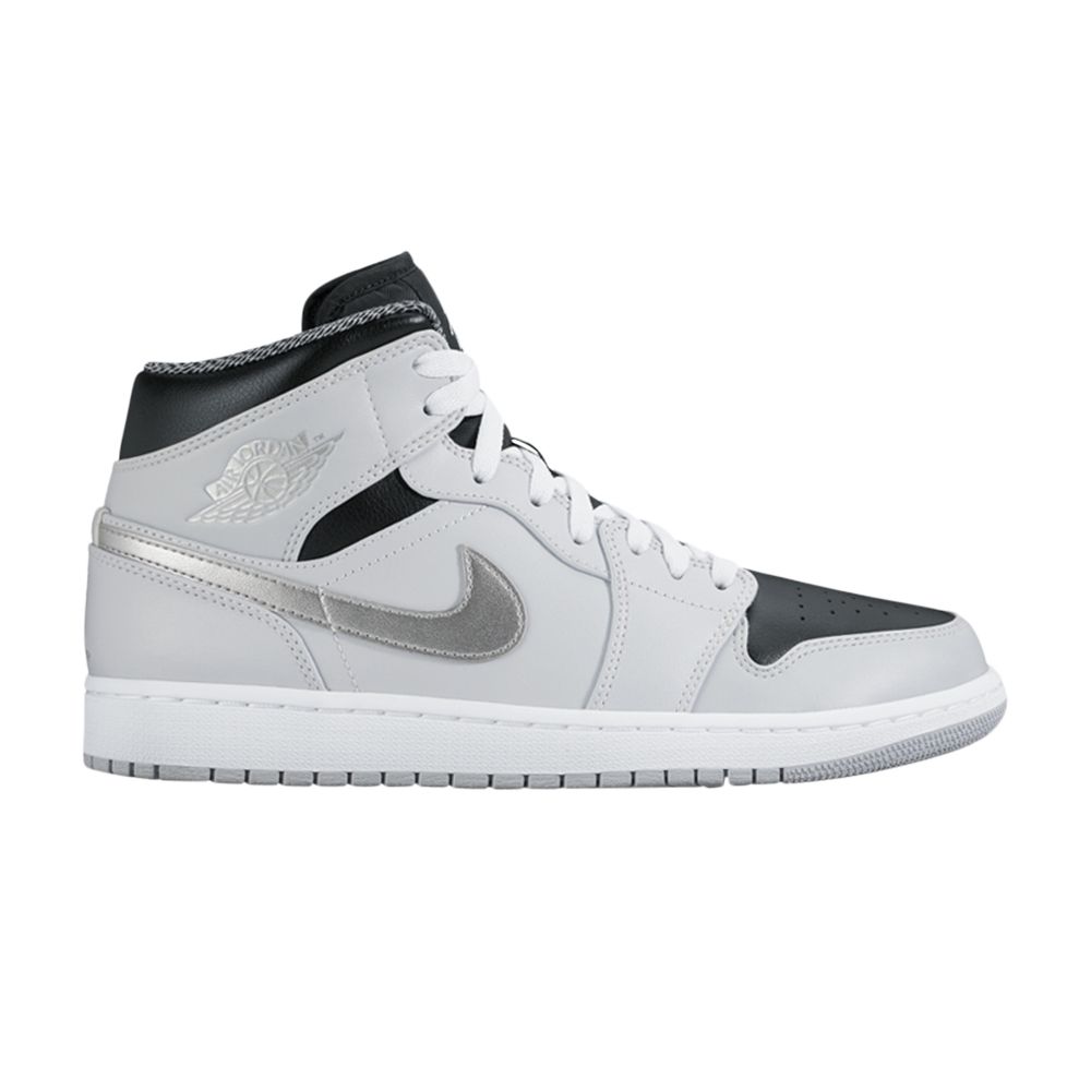 Air Jordan 1 Retro Mid 'Wolf Grey' | Men's Size 9