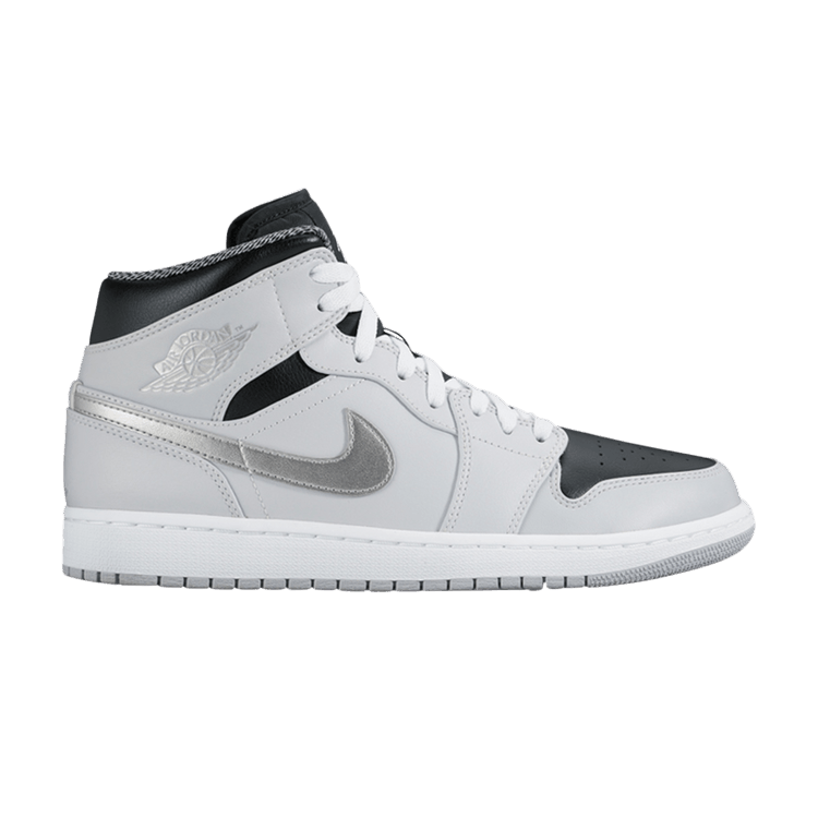 Air jordan 1 mid white wolf grey hotsell