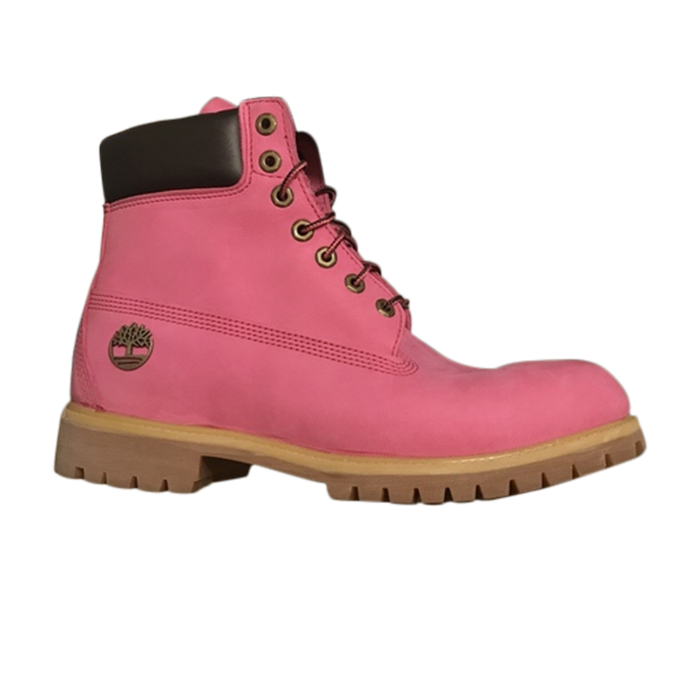 Pre-owned Timberland 6-inch Boot 'breast Cancer Awareness' In Pink